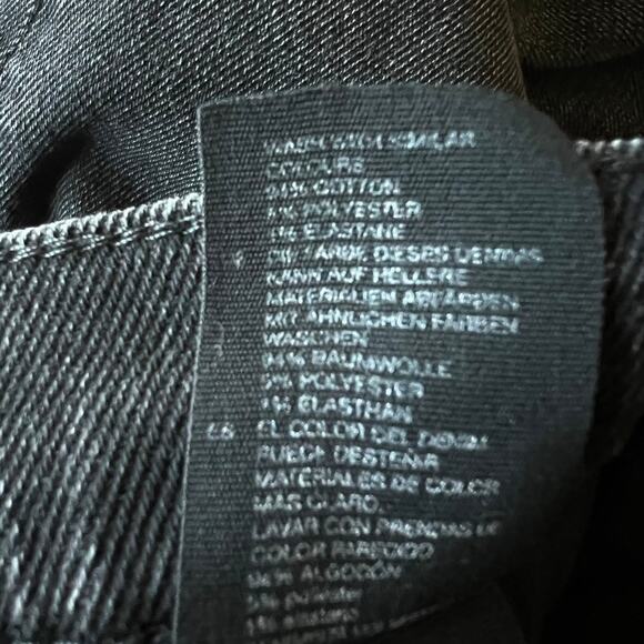 & Other Stories High Rise  Jeans in Washed Black Size 27 - Picture 10 of 10